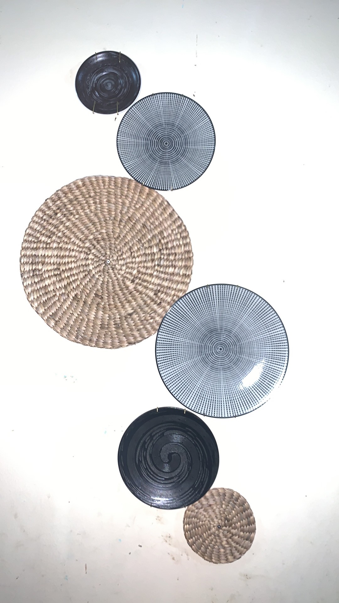 Brewsuniq - Brown Swirl Saucer L / Tatakan Gelas