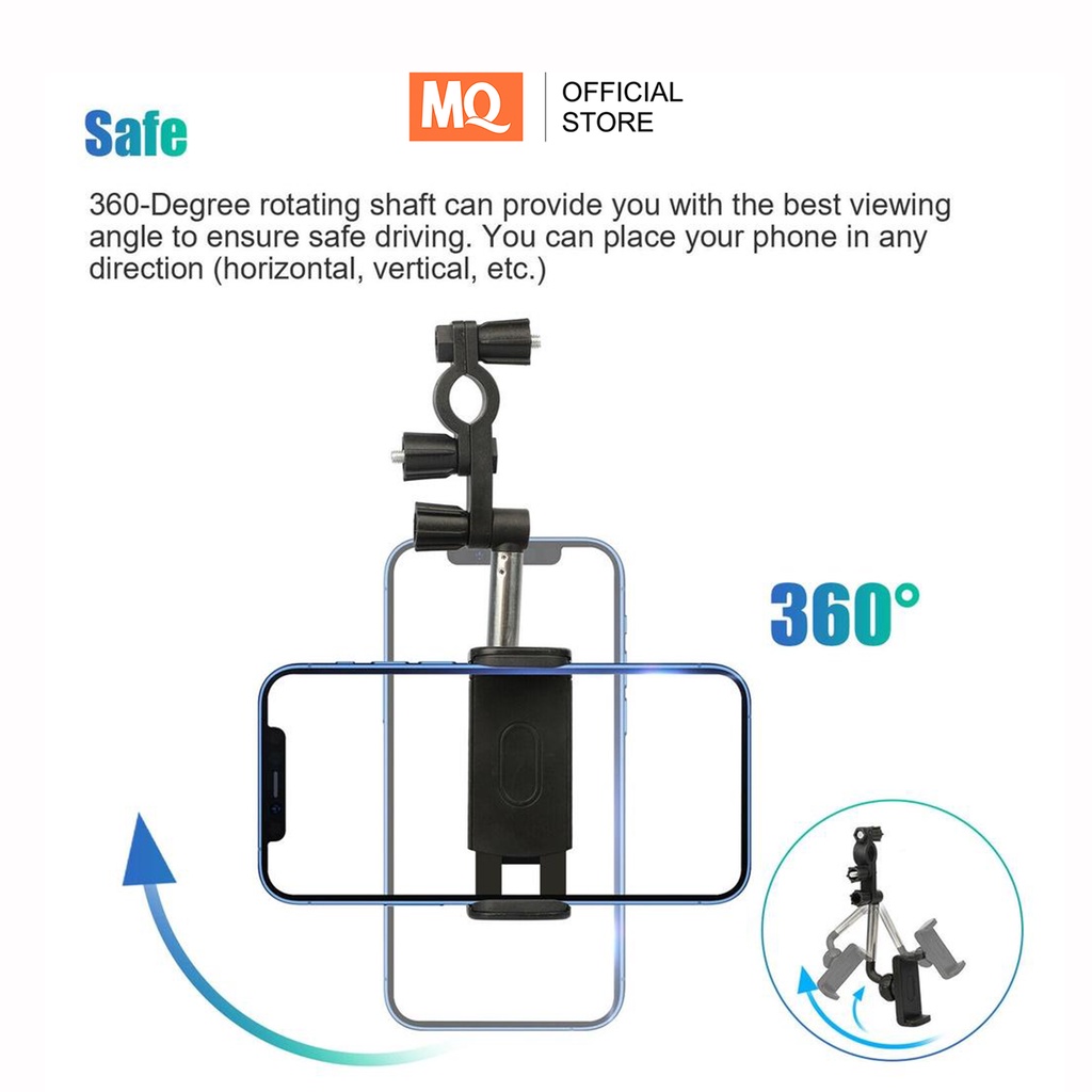 MQ Car Holder Smartphone Holder HP di mobil phone holder mobil Ideal Viewing Angle Universal Smartphone Multi Functional