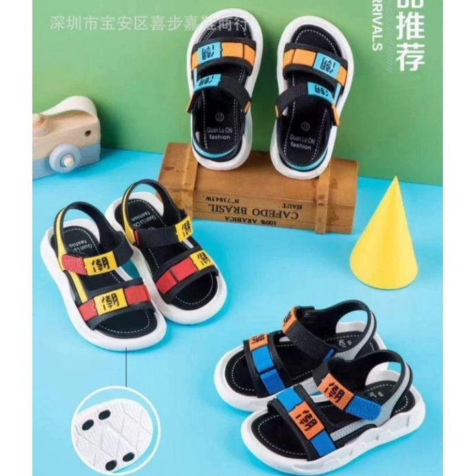 {COD} Sandal Sepatu Anak laki laki dan perempuan Zeron, Sandal Sepatu Import, Sandal Sepatu Casual, Sandal Sepatu Karet Sandal gunung anak  mulai Size 26-35