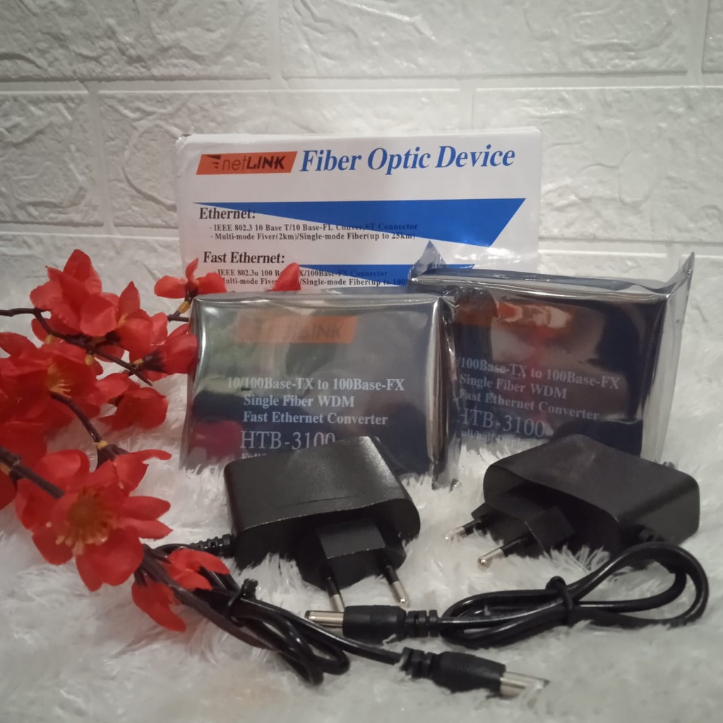 HTB 3100 / Media Converter Fiber Optik