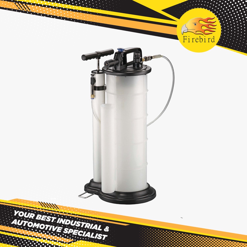 FIREBIRD PNEUMATIC & MANUAL FLUID EXTRACTOR FB-OE90 VACUUM SEDOT OLI