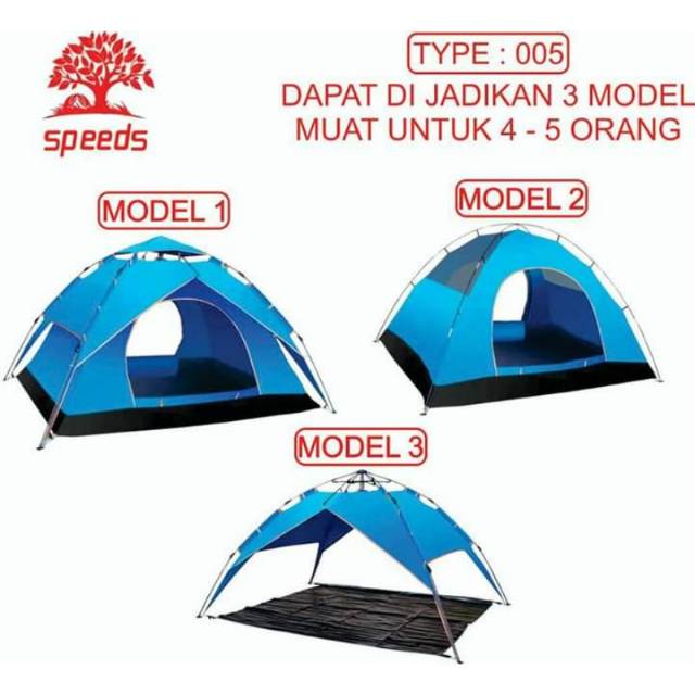 Tenda Camping Frame Carbon double layer dan double rangka.