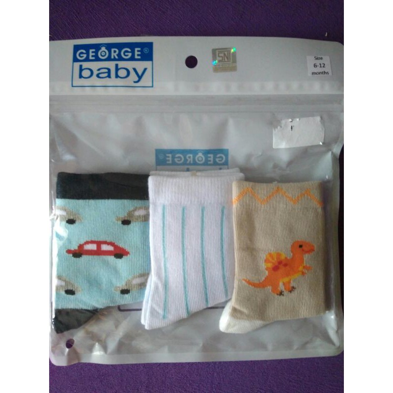 Kaos Kaki George Baby 6-12 months