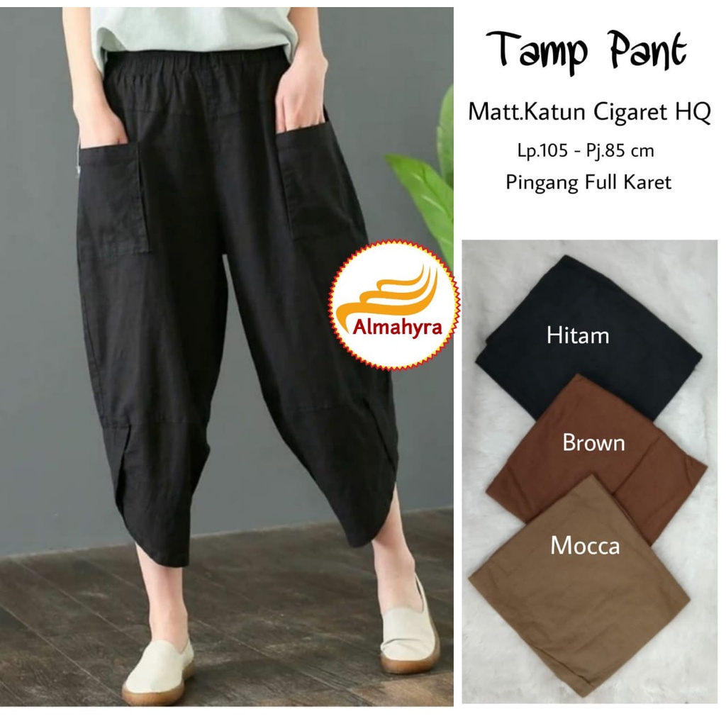 Celana Wanita Bahan Katun Cigarate - tamp pants