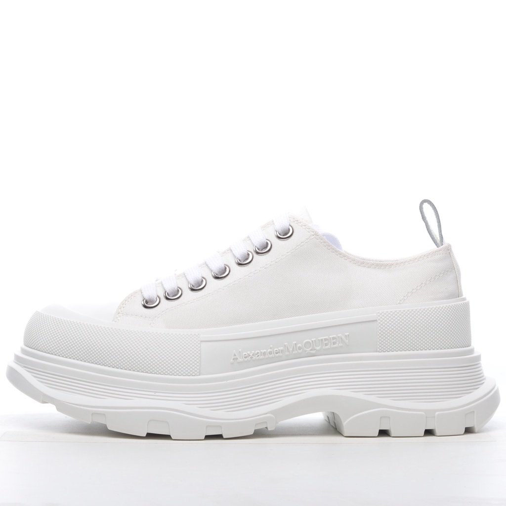 Alexander McQueen sneakers casual shoes couple shoes men's shoes women's shoes white G3QWPRT size 35