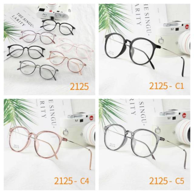 FRAME KACAMATA 2125 + PAKET LENSA