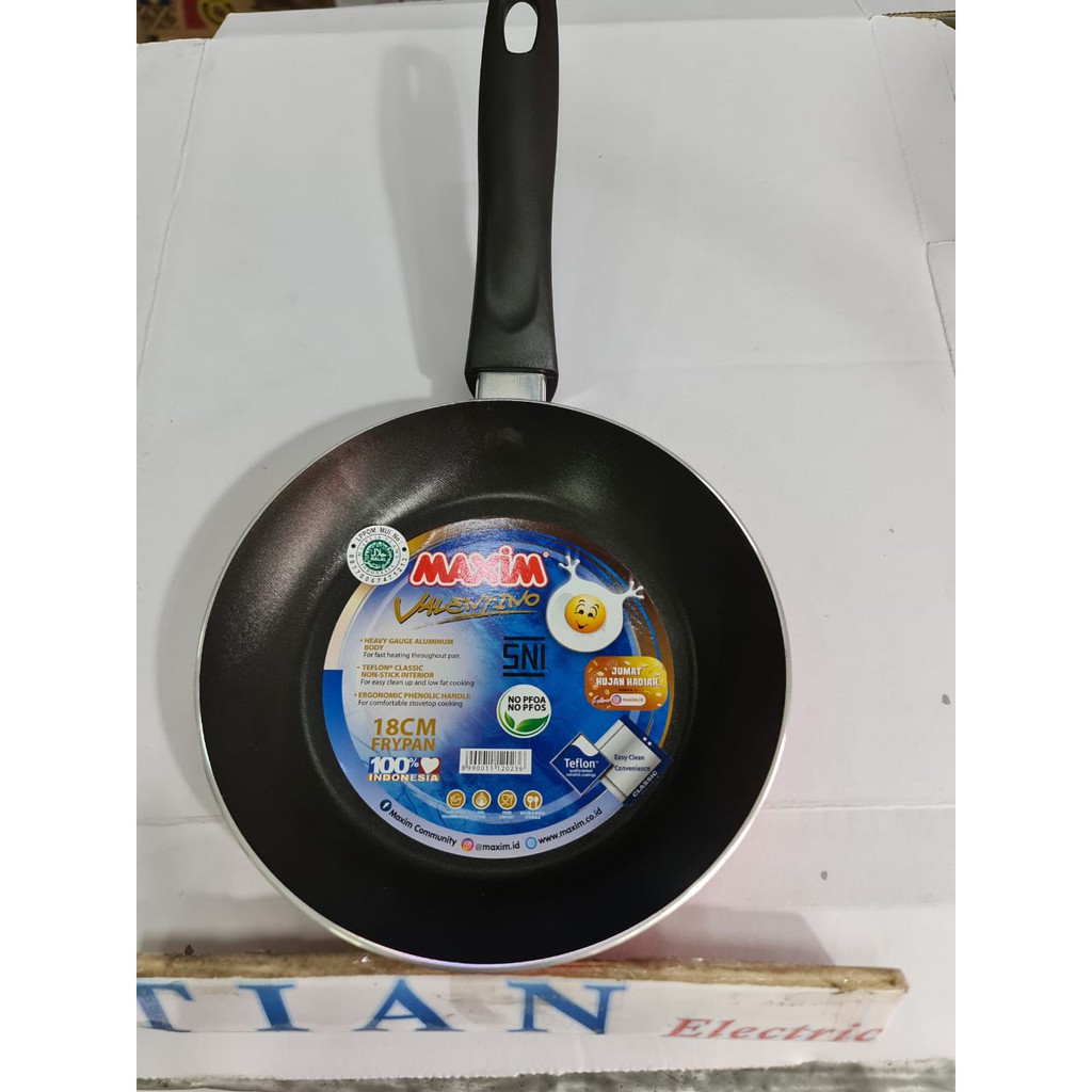 MAXIM VALENTINO VAL-18FP Fry Pan Teflon 18CM