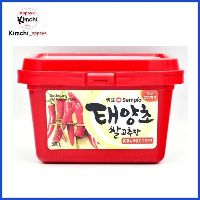 

SEMPIO GOCHUJANG HOT PEPPER PASTE SAMBAL 500 GRAM