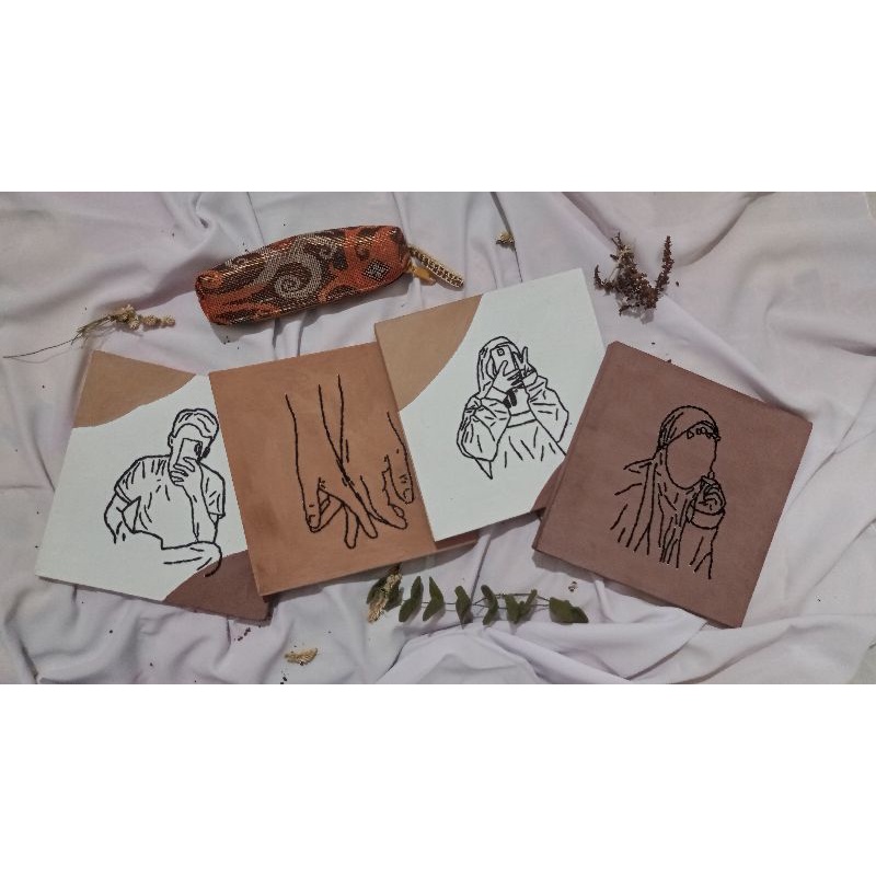 DIY KIT EMBROIDERY CUSTOM / ALAT SULAM EMBROIDERY