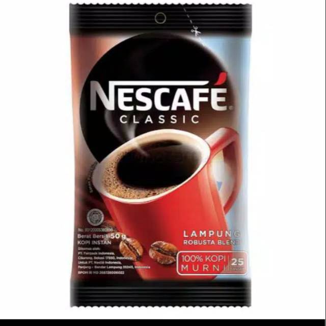 

Kopi Nescafe classic 50gr