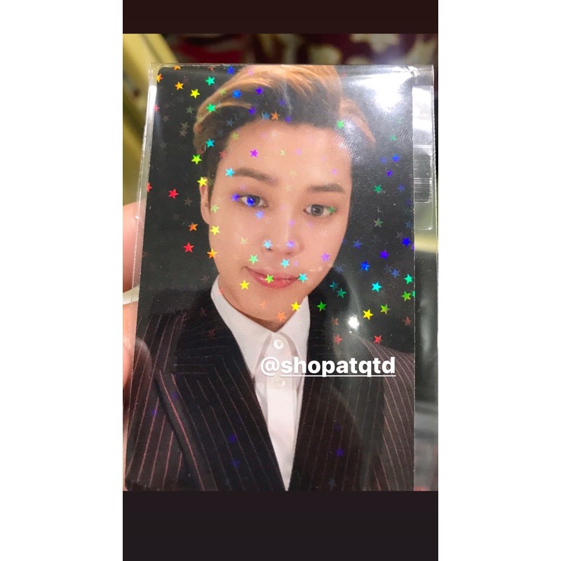 [Ready stock] Jimin PC UMJ Jepang LD Lucky draw