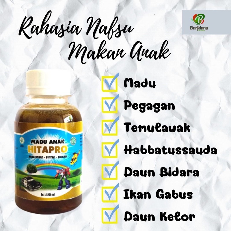 

MADU ANAK HITAPRO MENJAGA IMUN TUBUH