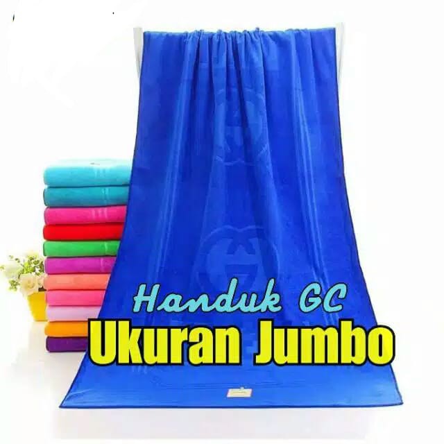 HANDUK GUCCI NASIONAL LETONIA LEMBUT GC JUMBO UK.70x140 cm