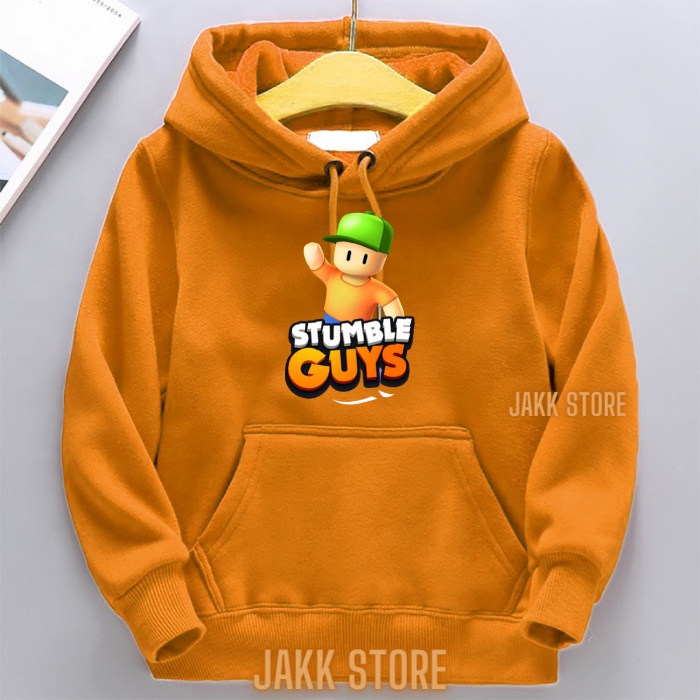 Sweater Hoodie Anak Laki Laki Perempuan STUMBLE GUYS Umur 2 -15 Tahun