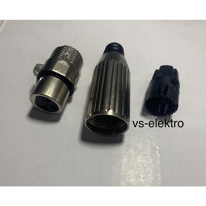 SOKET CANON FULL BESI/XLR 3 PIN/SOKET CANON FULL BESI/SOKET XLR