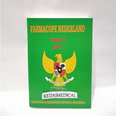 BUKU FARMAKOPE NEDERLAND EDISI V TERLARIS