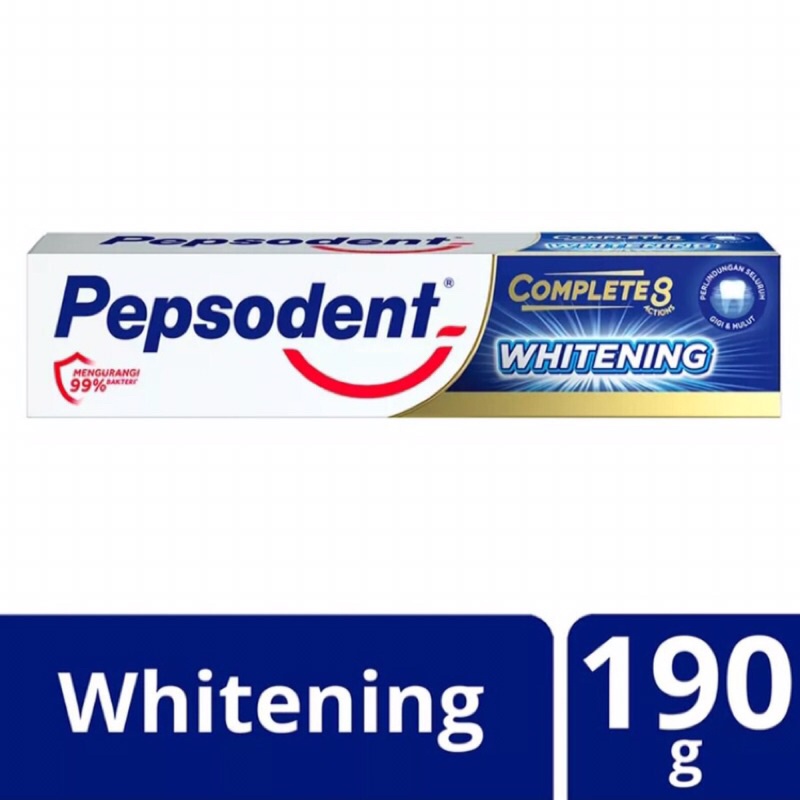 PEPSODENT COMPLETE8 WHITENING