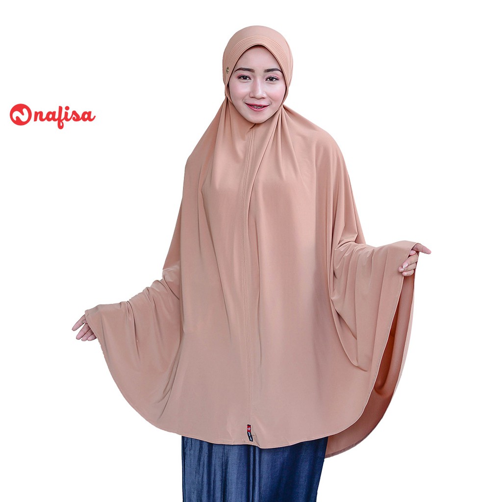 Nafisa Sifabela Yess | Jilbab Instan Syar'i Jumbo | Khimar Bergo Jumbo Syar'i-COKSU
