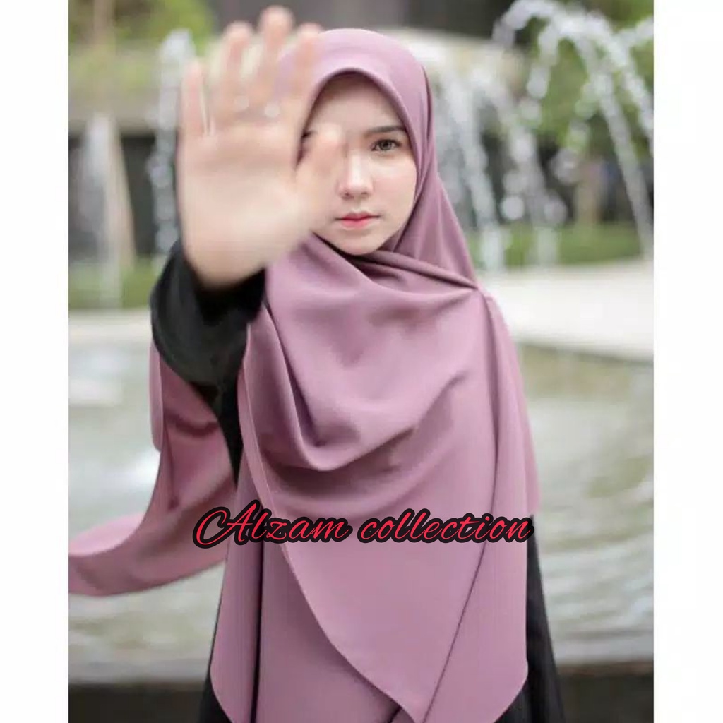 Hijab Segiempat WOLFIS Premium 150 X 150 Jilbab Segiempat Jumbo 130 x 130