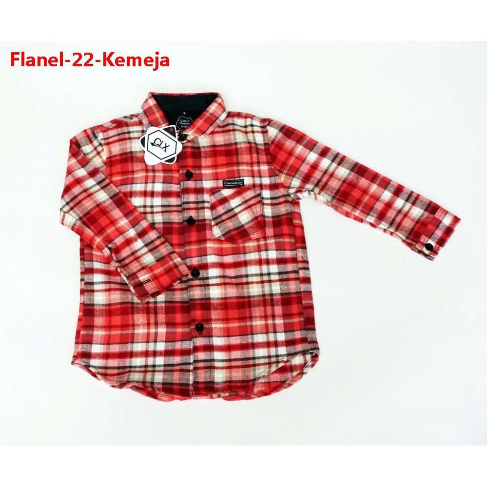 Kemeja Flanel Anak KMJ-22 Kemeja Anak Kemeja Panel Baju Anak Murah