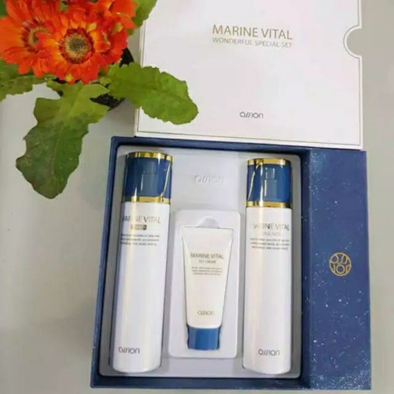 Jutanhak Ossion Marine Vital Wonderful Set (Pelembab dan Toner)