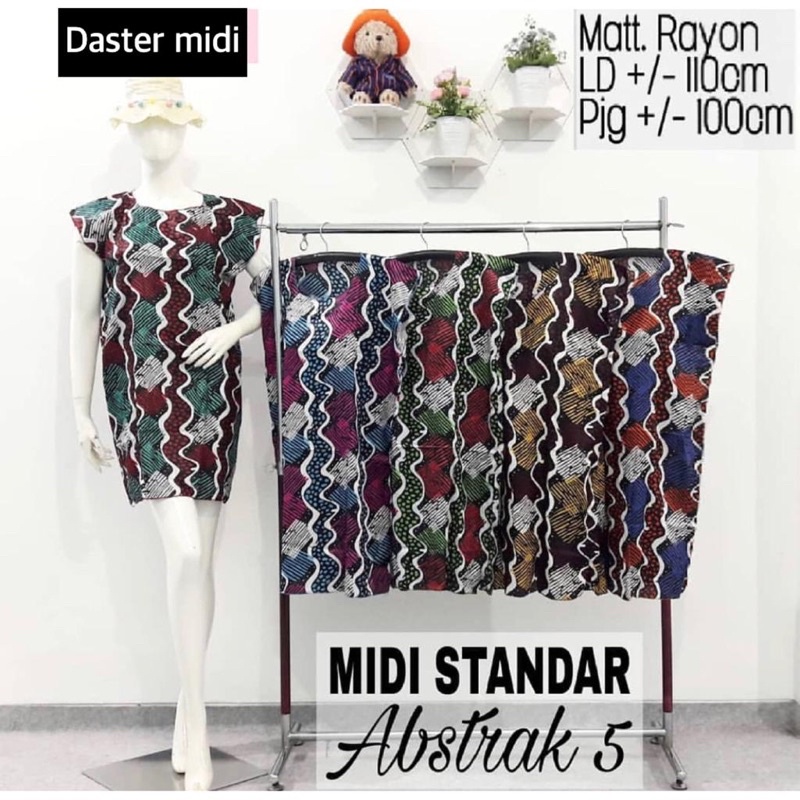 DASTER MIDI STANDAR (BISA COD)