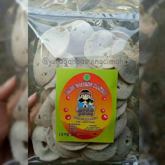 

Keripik Basreng 250 gram