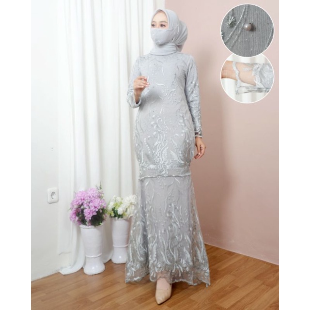 Gamis Duyung / Kebaya Modern / Gamis Pesta / Gamis / Kebaya Brukat / Kebaya / Gamis Modern /