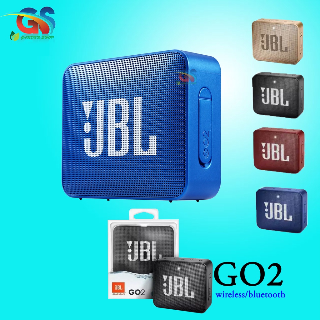 Speaker Bluetooth Jbl Go 2 Wireless Portable Waterproof