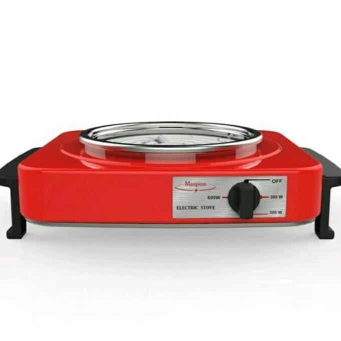 Kompor Listrik Maspion / Kompor Listrik 300 Watt S-300 /Maspion Merah - Promo 