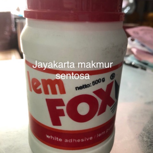 

Lem fox putih ukuran 500gr