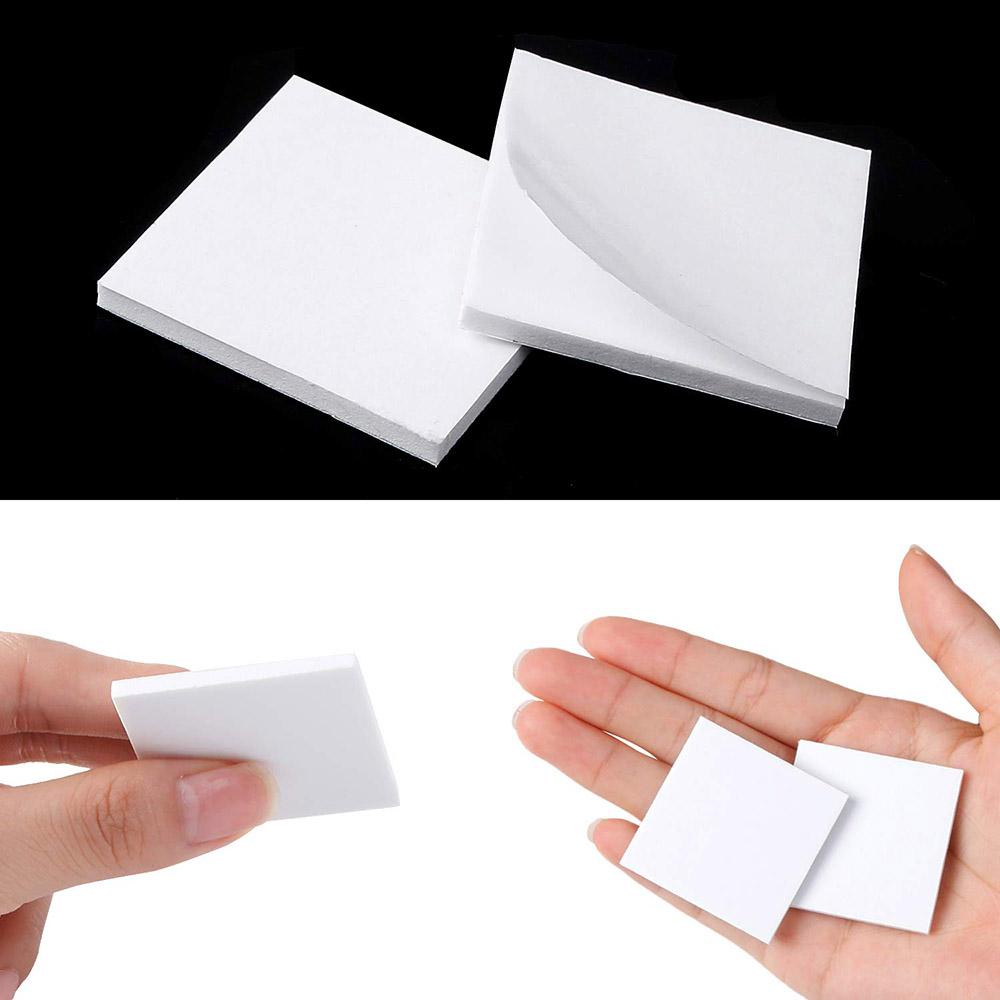 Nanas 100pcs Perekat Dua Sisi EVA Mounting Sticky Fixing Pads