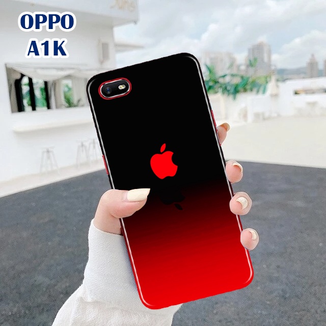 [H87] Case OPPO A1K Fashion Casing Apple Hardcase 3D Fullprint Kesing OPPO A1K - Casing OPPO A1K- Si