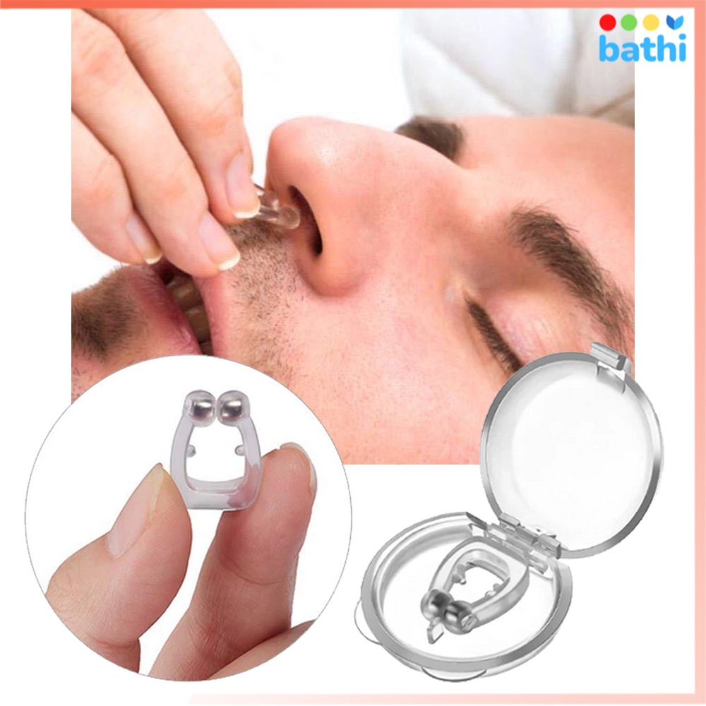 Alat Bantu Anti Ngorok Dengkur Nose Clip Magnetic Anti Snoring Nasal Dilator Stop Snore