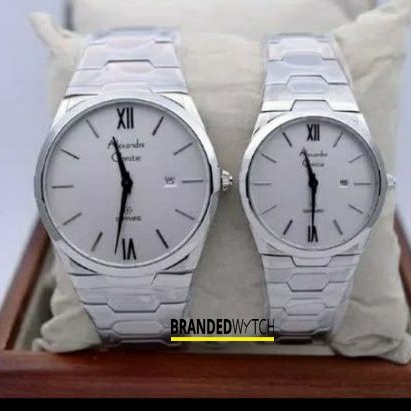 Alexandre Christie / Alexander Couple AC 8542 Jam Tangan Original