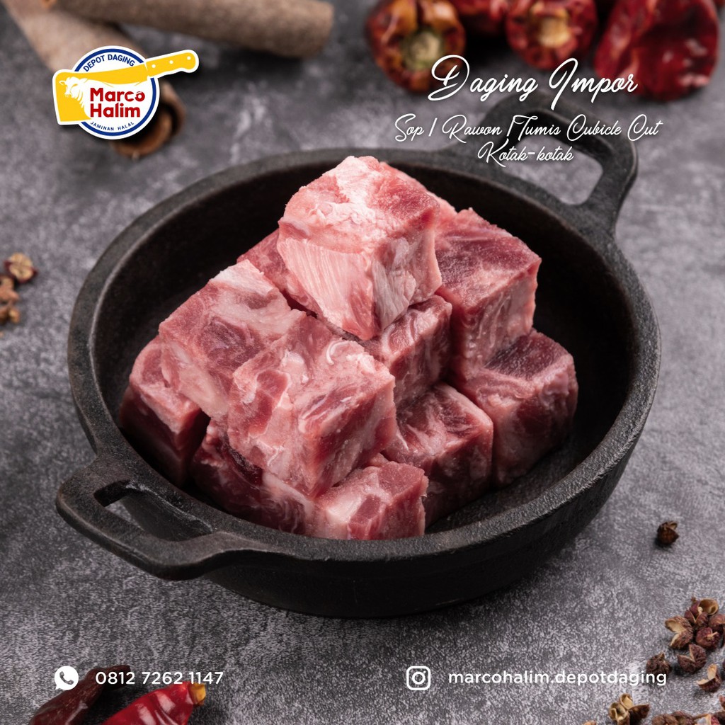 

Daging / Rawon / Tongseng / Soto Brisket Impor Premium 500 Gram