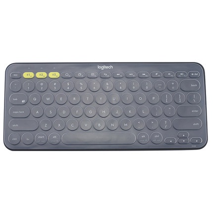 Film Pelindung Keyboard Wireless Bluetooth Logitech K380 K480 Bahan Silikon Transparan