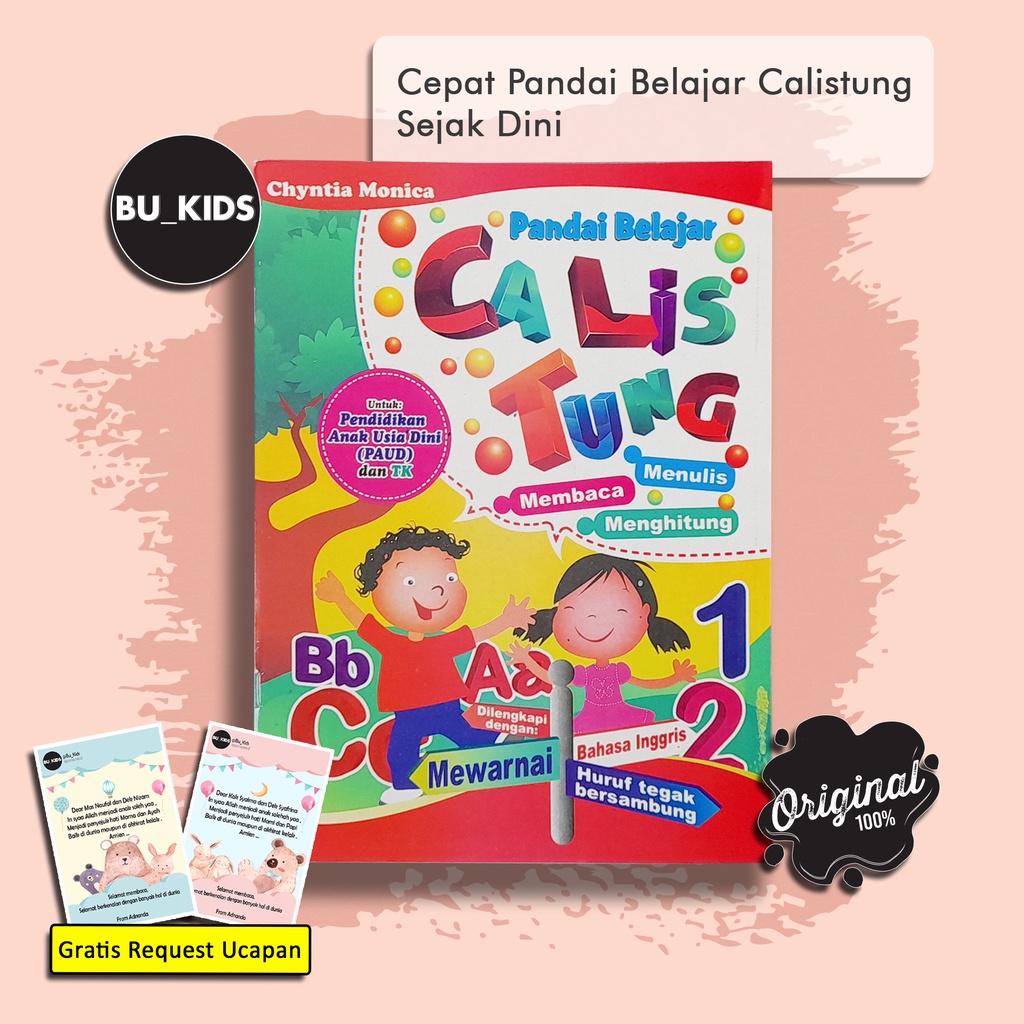 Jual Buku Calistung Anak Tk Paud - Pandai Belajar Calistung | Shopee ...