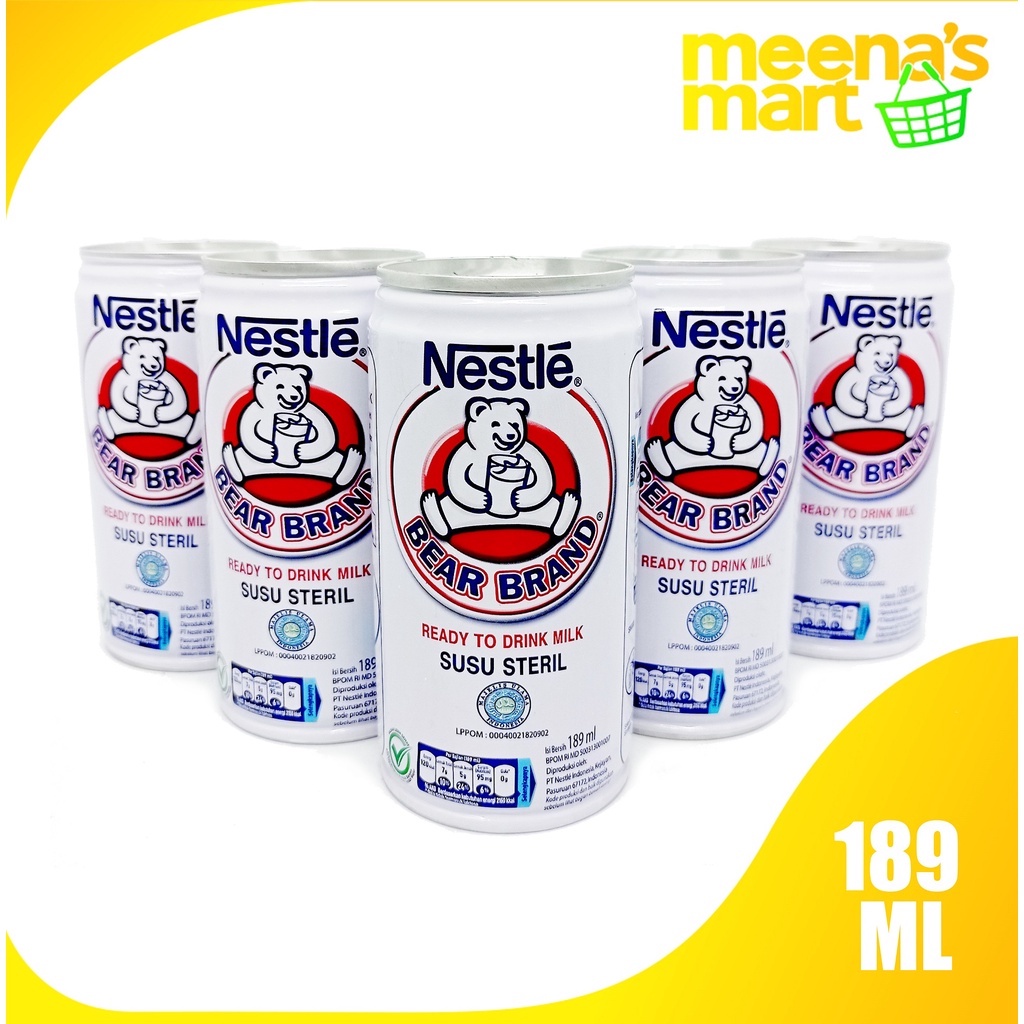 

SUSU BEAR BRAND 189 ML