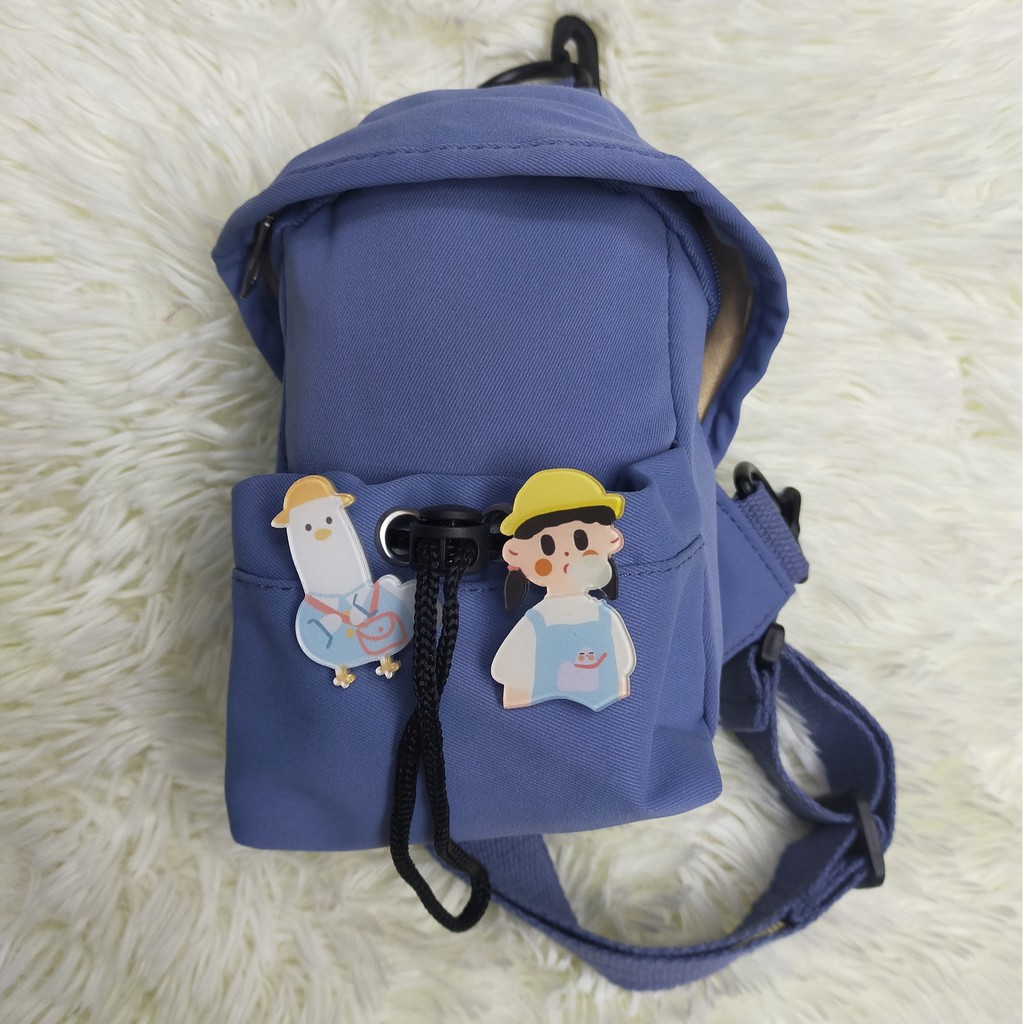 TAS SELEMPANG SLING BAG MINI TUTUP TOPI LUCU IMPOR 8574#