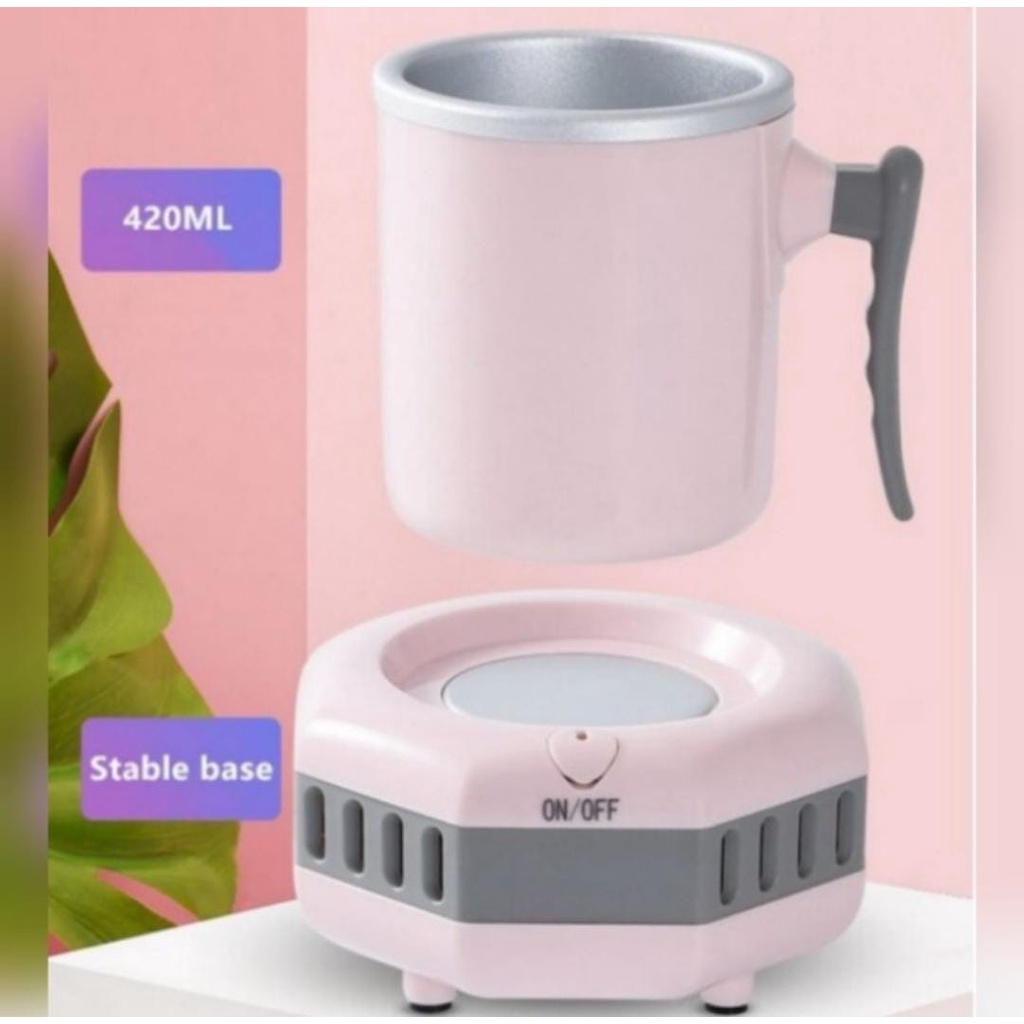 Gelas Elektrik Pendingin Minuman 420ml Cooling Cup Mini Smart Beverage