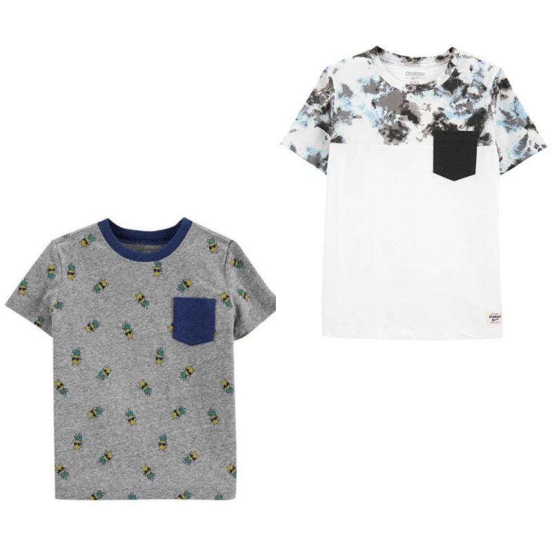 PHI181 Kaos Anak Laki Laki Oshkosh | Pocket Tee Junior Remaja Baby