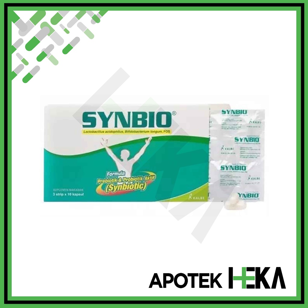 Synbio Box isi 3x10 Tablet - Prebiotik Probiotik Kesehatan Pencernaan (SEMARANG)