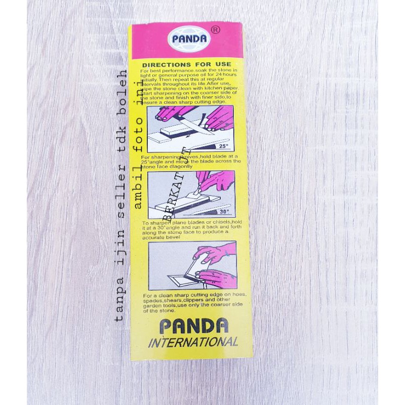 BATU ASAH / BATU ASAHAN/BATU ASAH PANDA