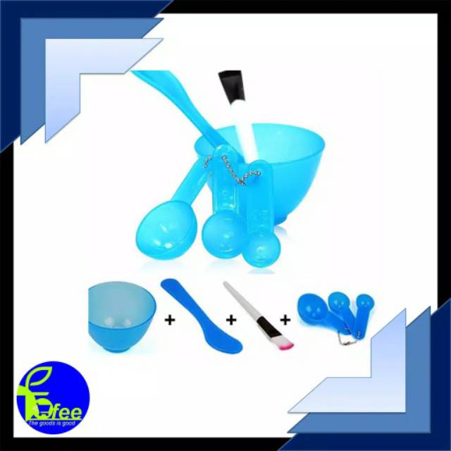 Mangkuk masker sett 6 in 1