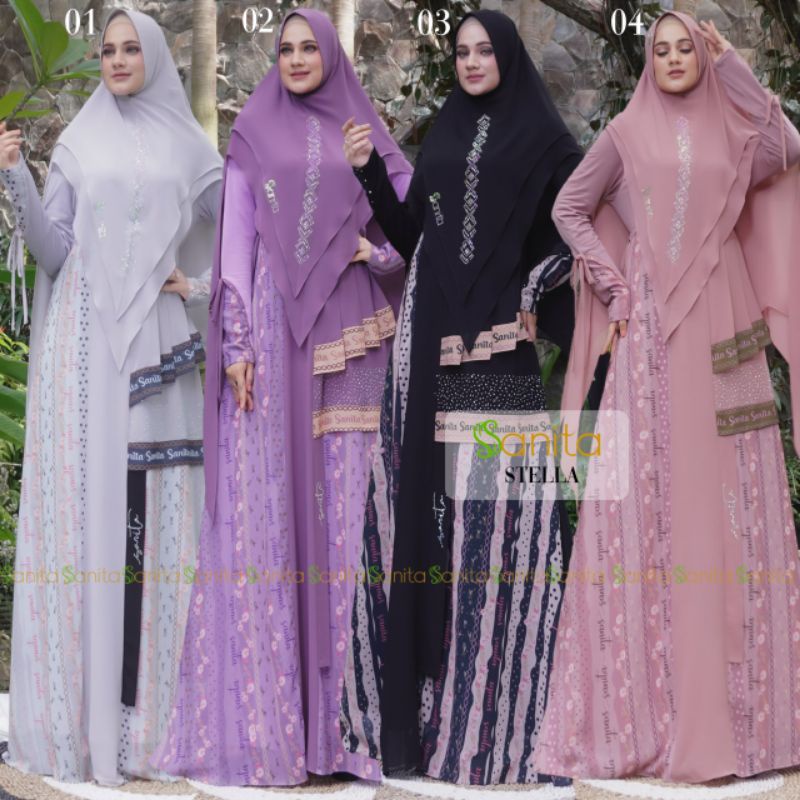 Ready Stella Syar'i by Sanita size L