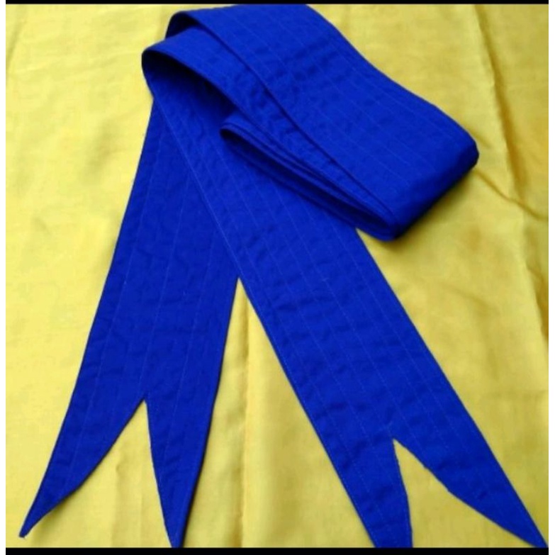 sabuk biru polos/sabuk polos ikspi kerasakti/sabuk polos kera sakti panjang 4 meter