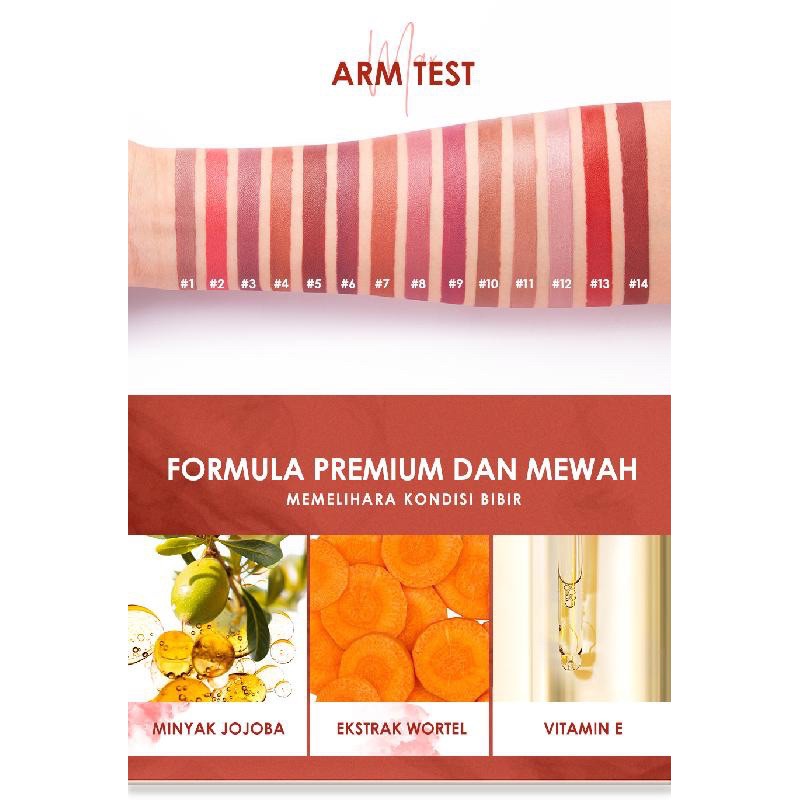 (READY &amp; ORI) FOCALURE StayMax Stay Max Matte Lip Ink Lipstick Matte FA134 FA 134