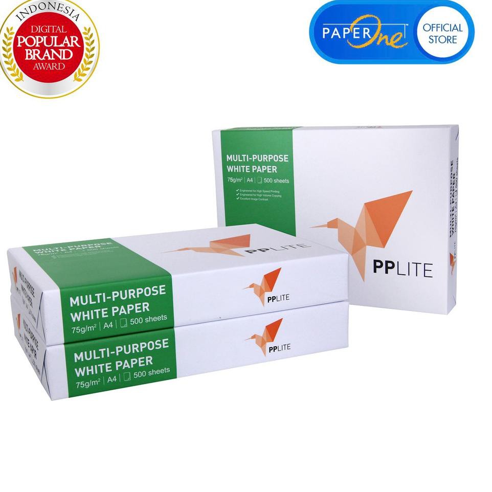 

RL8 PP Lite Kertas Fotocopy A4 75gr - 1 Ream (500 lembar) FW DB9