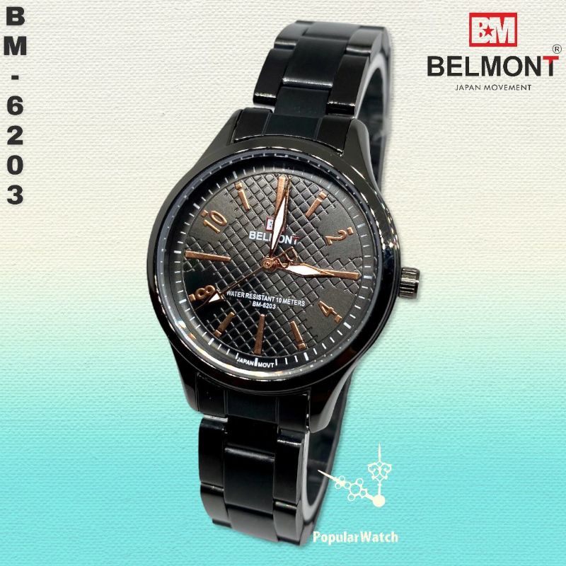 jam tangan rantai couple belmont BM6203 100%ORIGINAL dan WATER RESISTANT!!